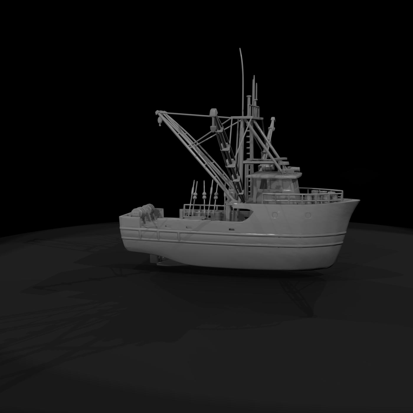 Deep Sea Fishing Boat