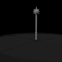 medieval-spiked-mace-miniature-prop-for-tabletop-dioramas-109209 — thumbnail 8