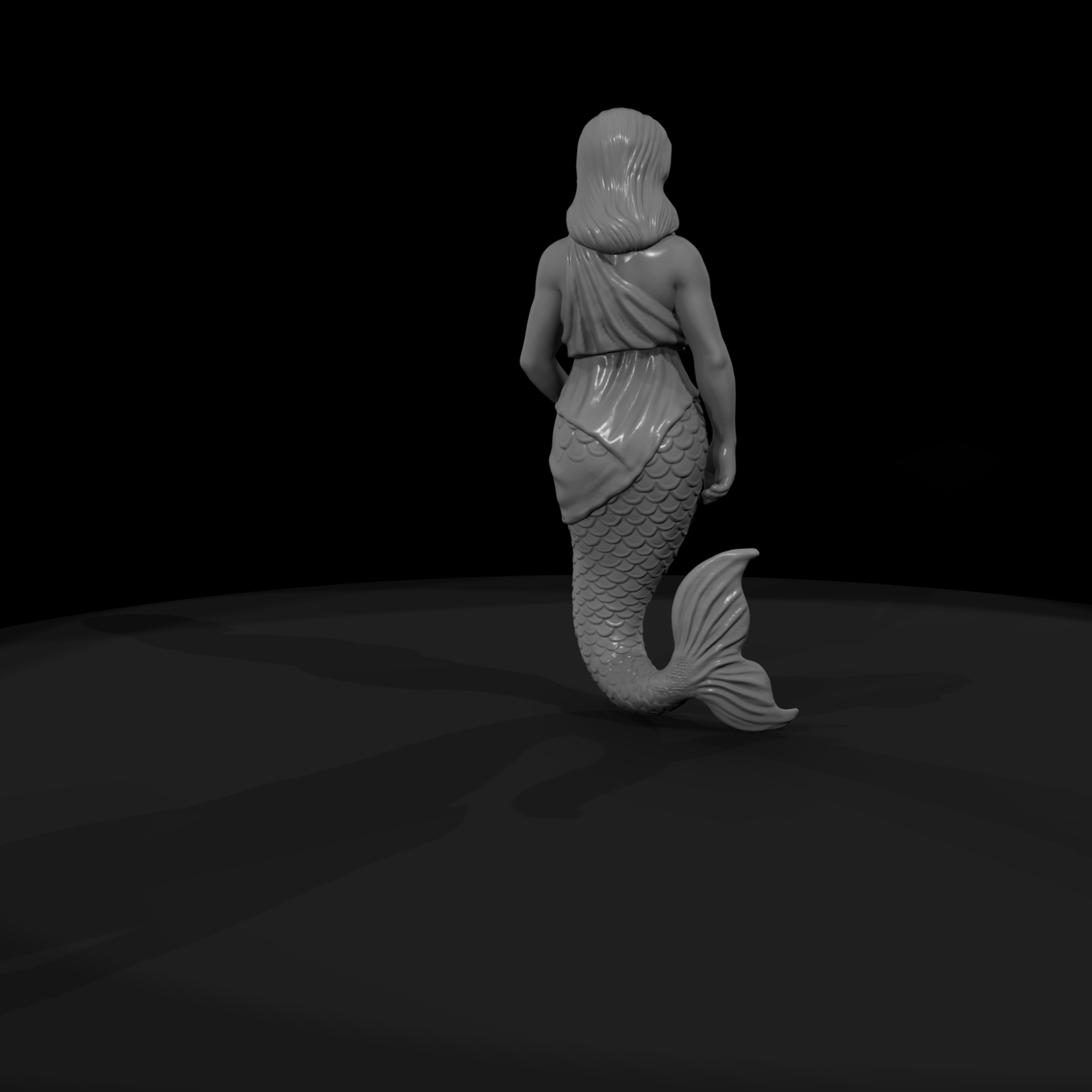 Myth 0497 Mythology Mermaid Miniature Figure