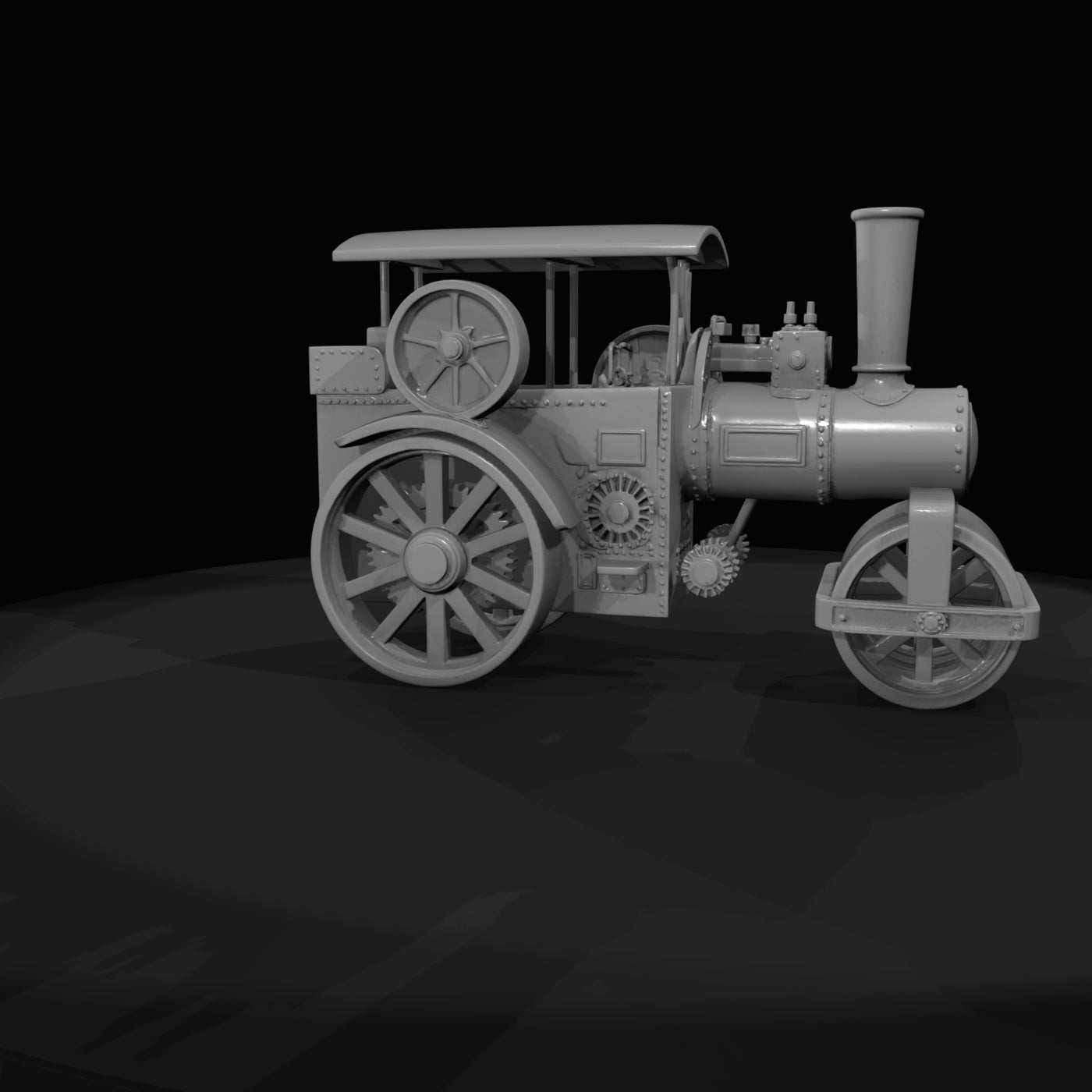 early-20th-century-steamroller-road-roller