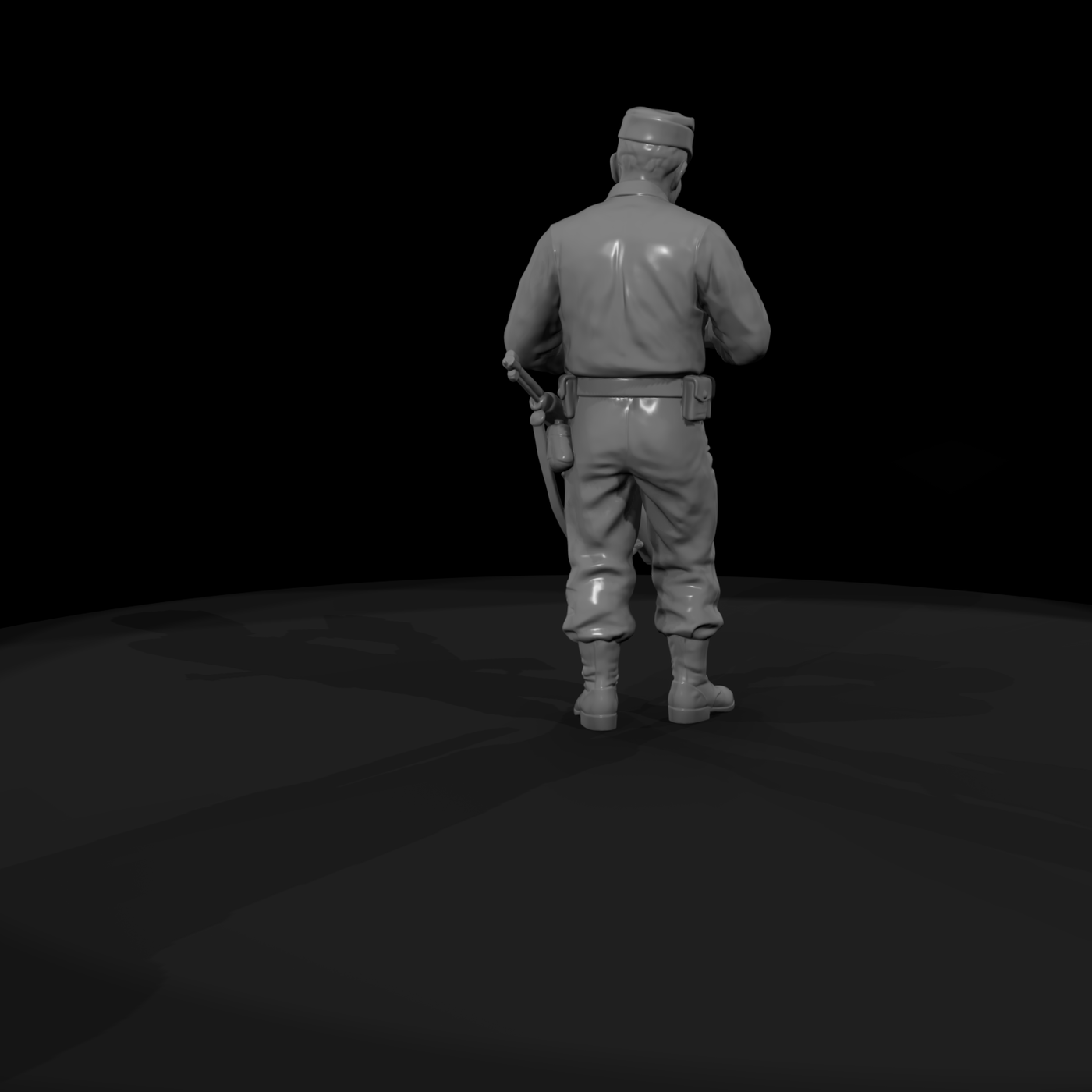 Ww2 Army 068 Wwii U S Army Scout Figure