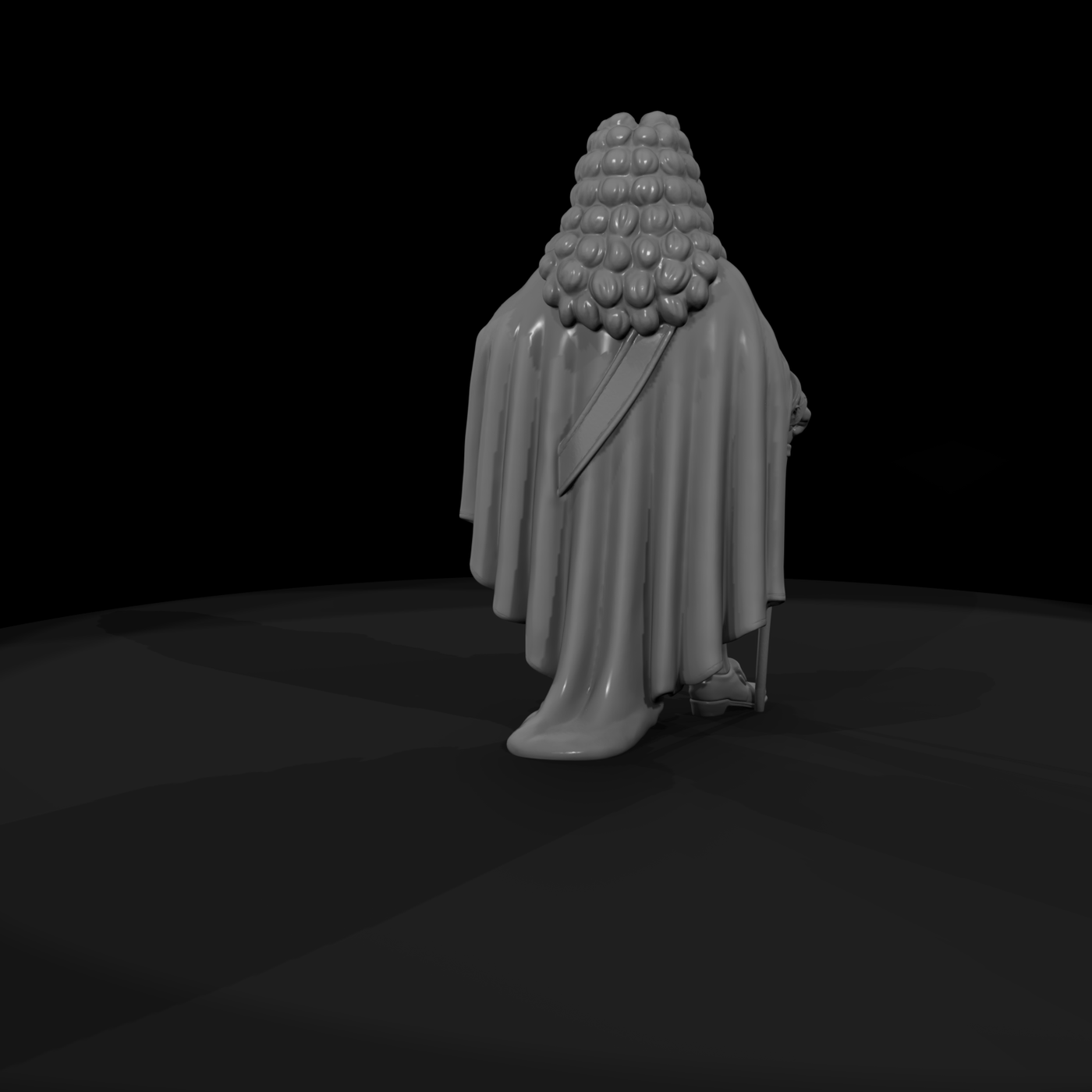 Hist 0144 Historical Louis Xiv Miniature Figure