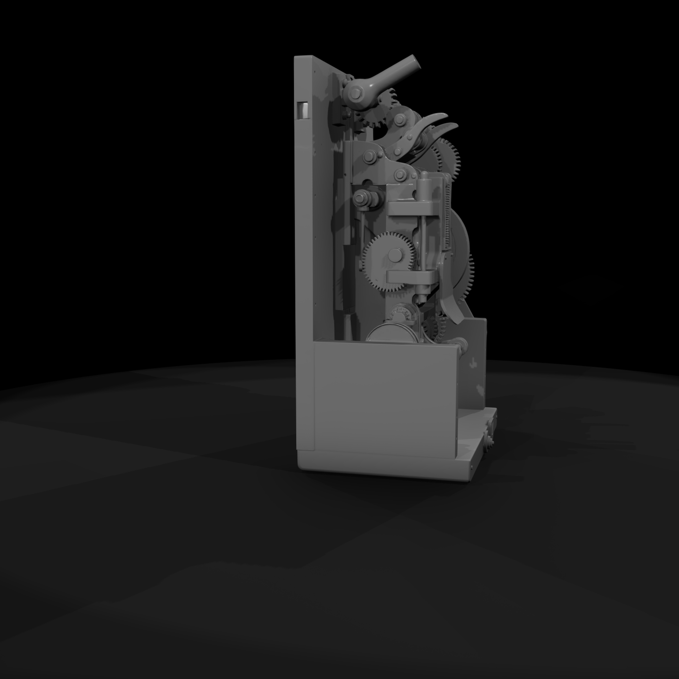 Stylized Vintage Gear Mechanism