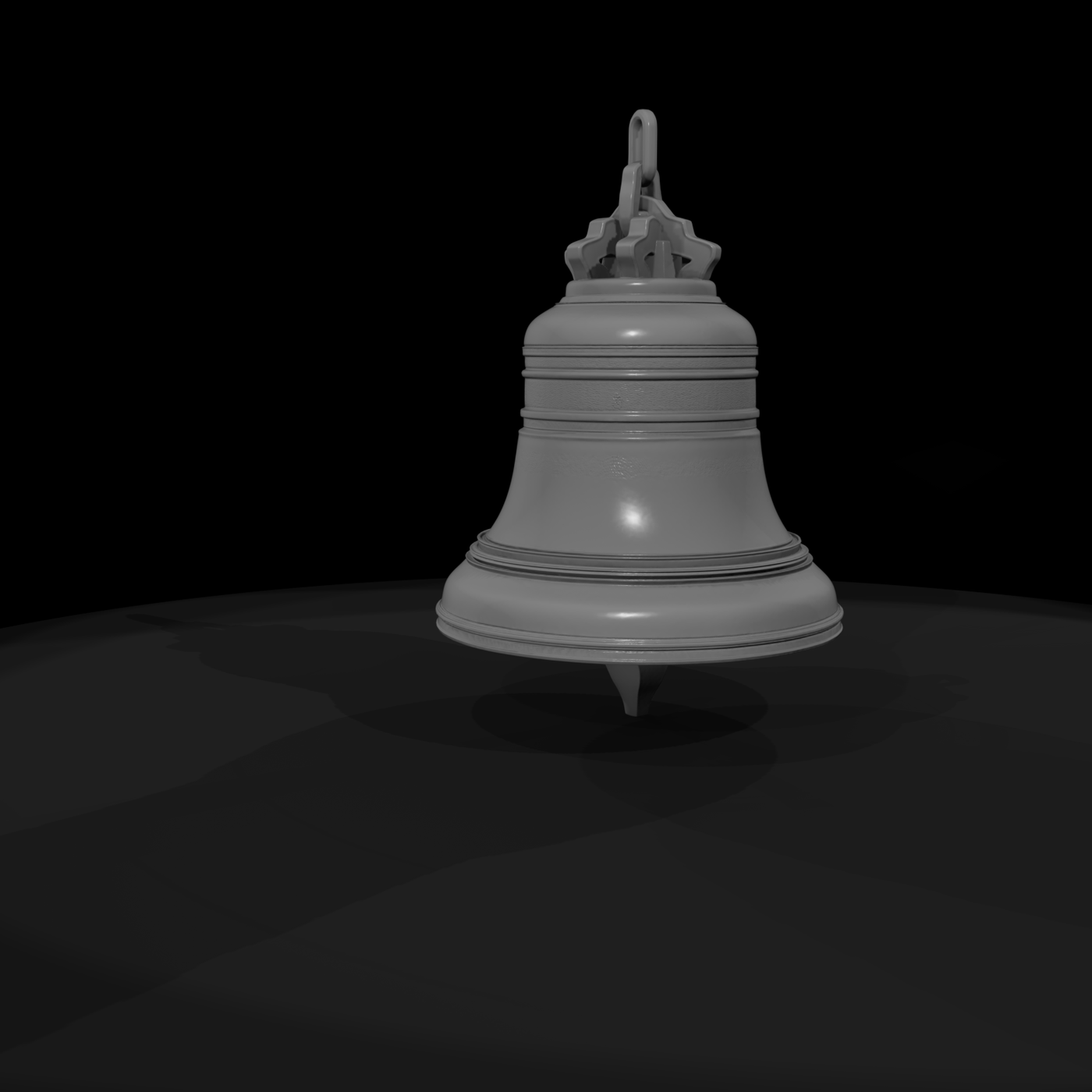 Ornate Hanging Church Bell
