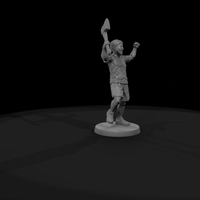 Cheering Sports Fan with a Foam Axe — thumbnail 8