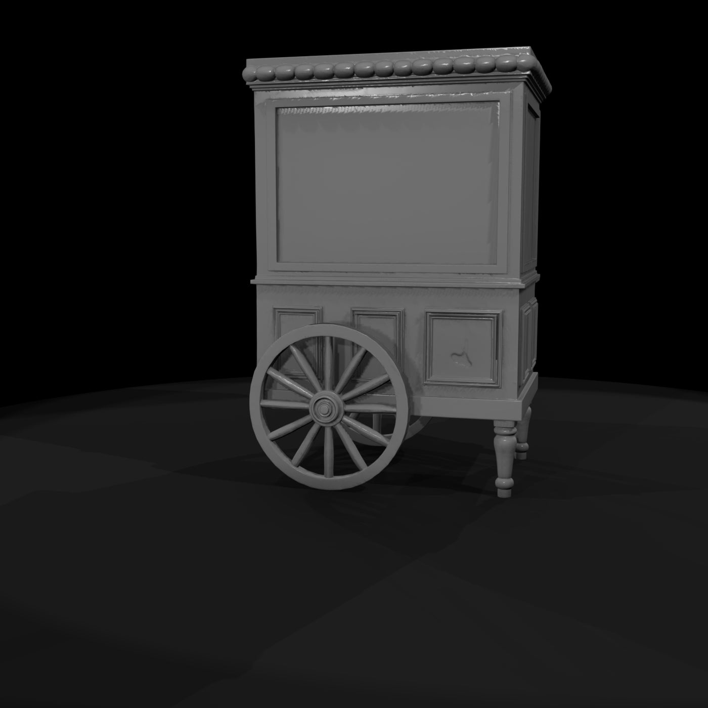 popcorn-cart-model