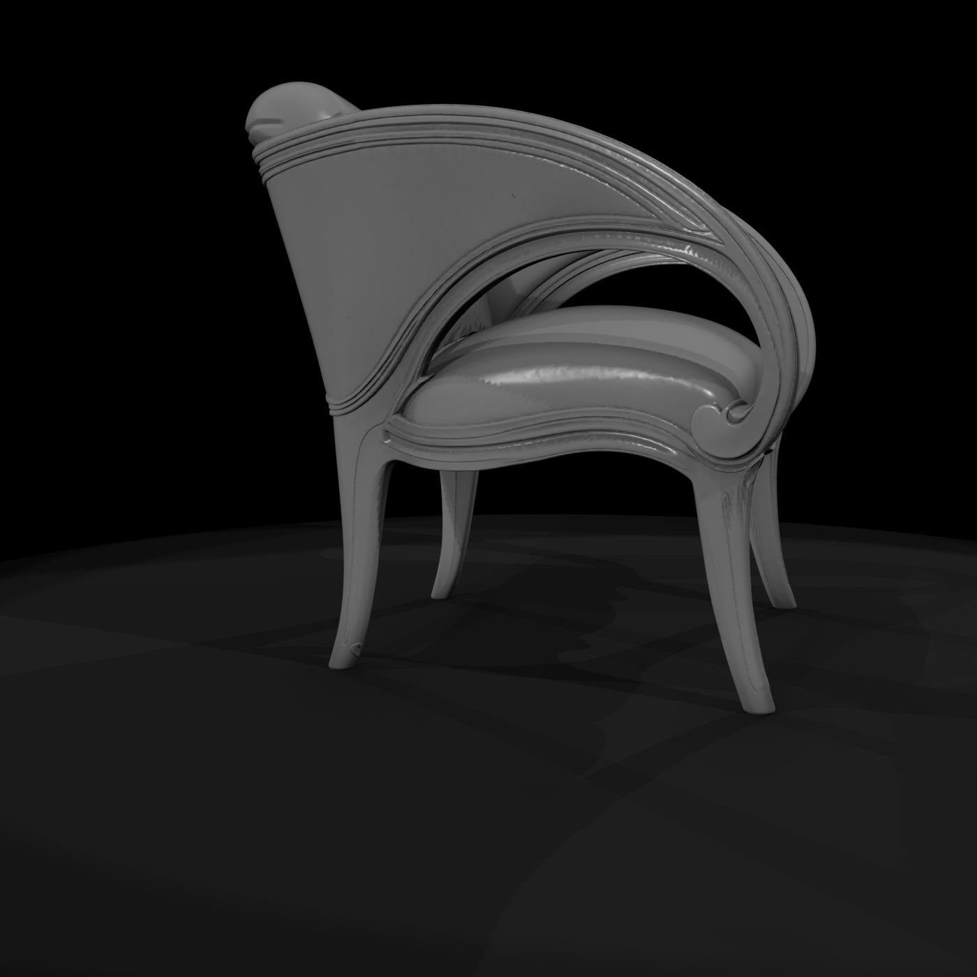 art-nouveau-upholstered-armchair