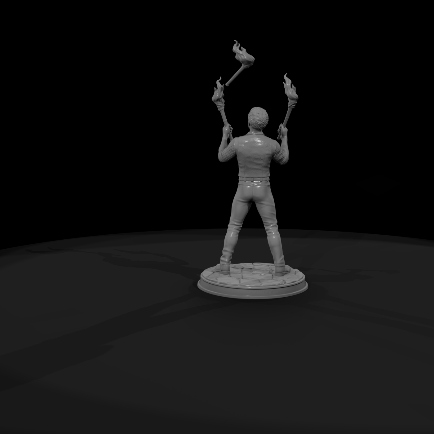 Sideshow Torch Juggler