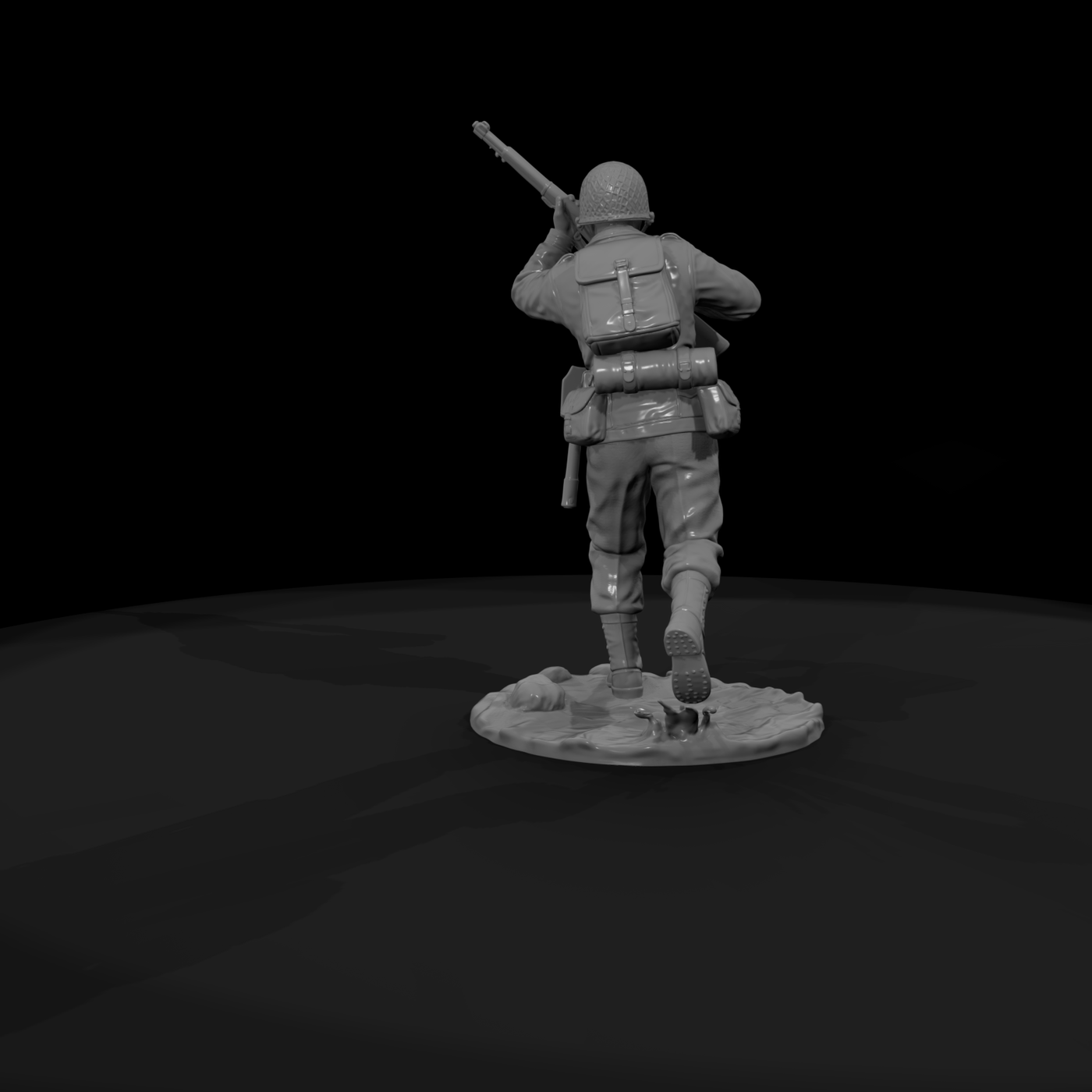 Ww2H 002 United States Army Rifleman