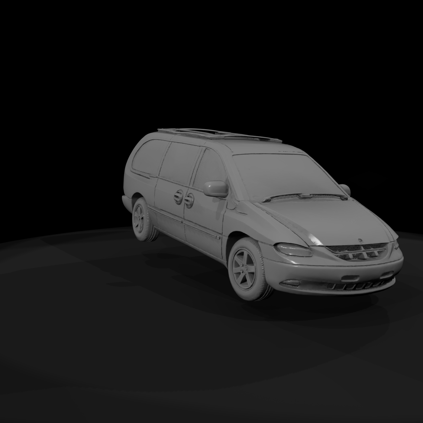 1990s Dodge Grand Caravan Minivan
