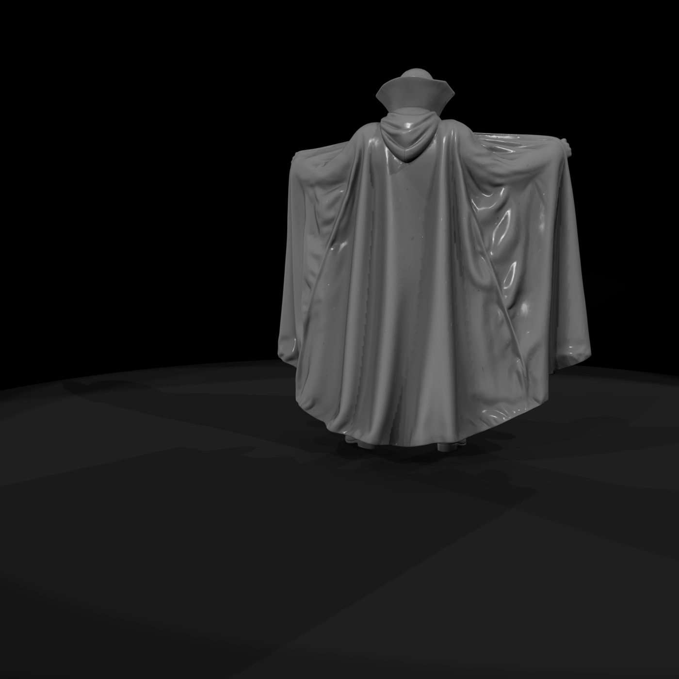 0219 Holiday Halloween Vampire Cape