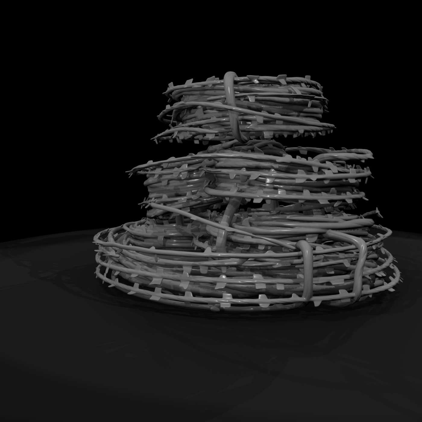 Mil 278 Modern Desert Razor Wire Rolls
