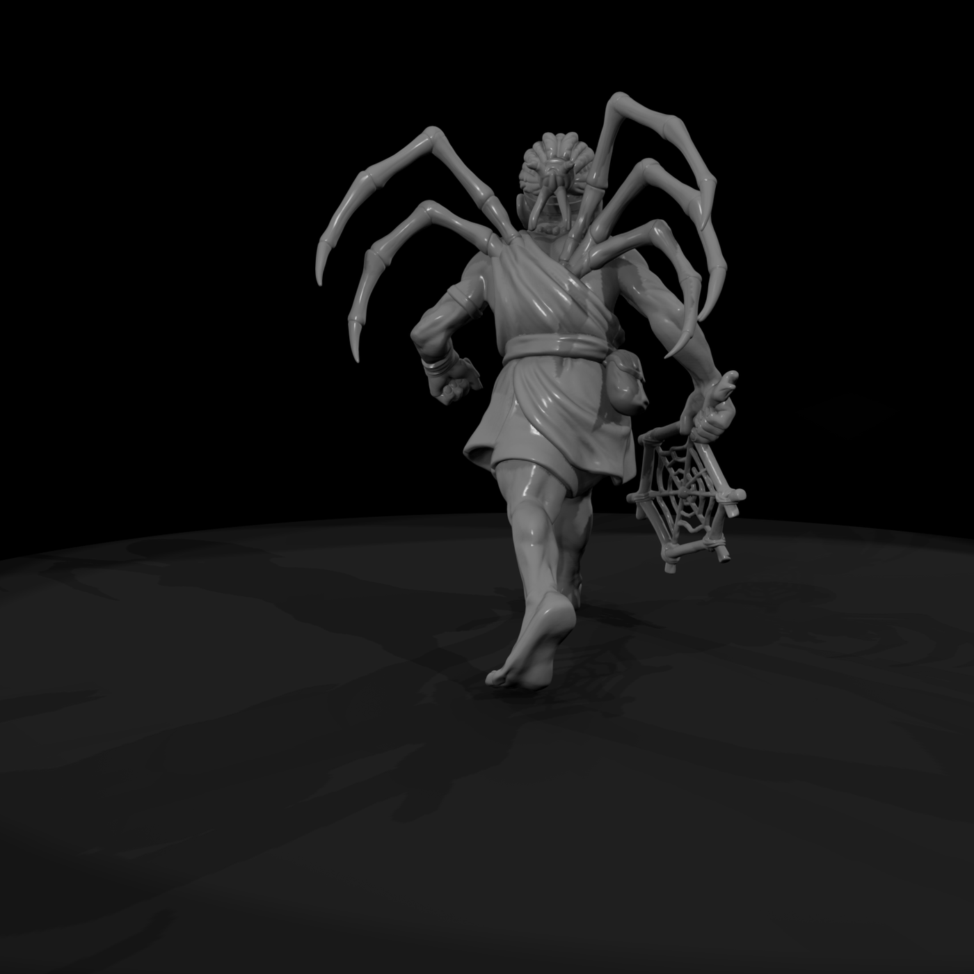 Myth 0474 Mythology Anansi Miniature Figure