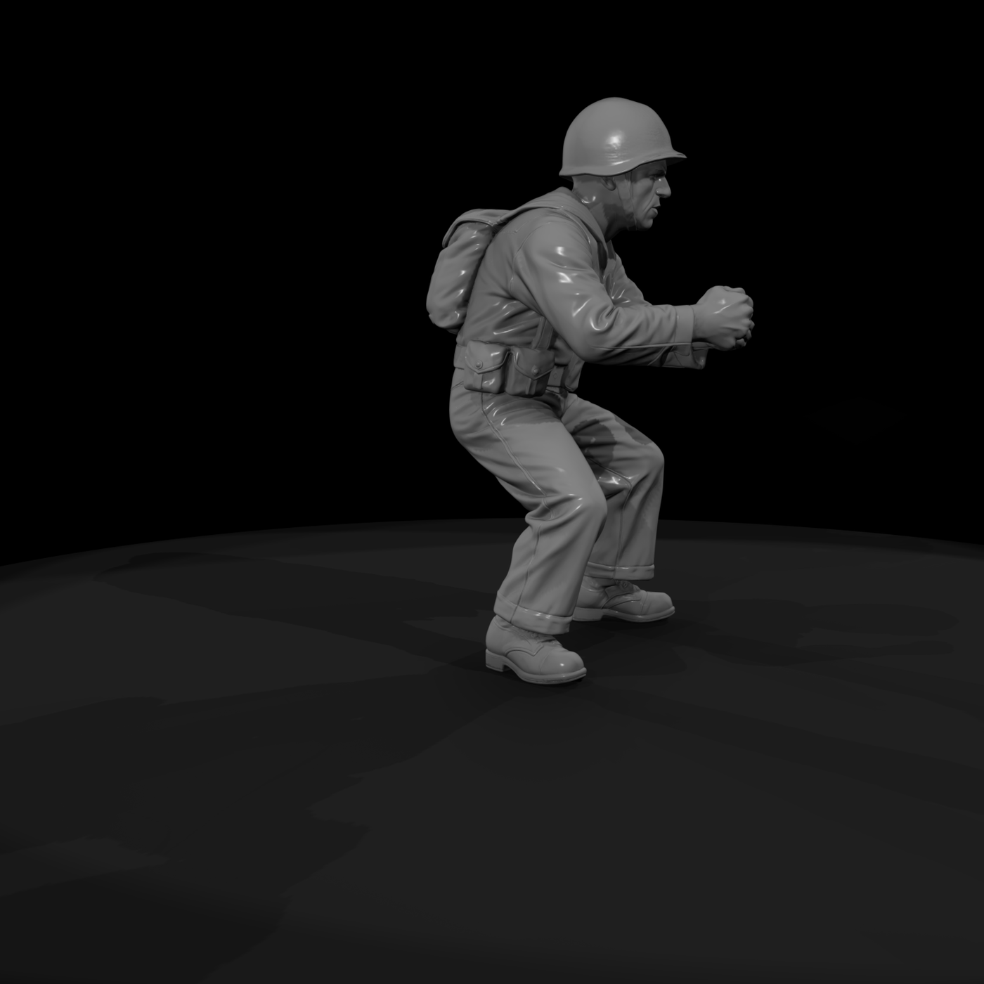Ww2 Navy 046 Wwii U S Navy Naval Gun Crewman Figur
