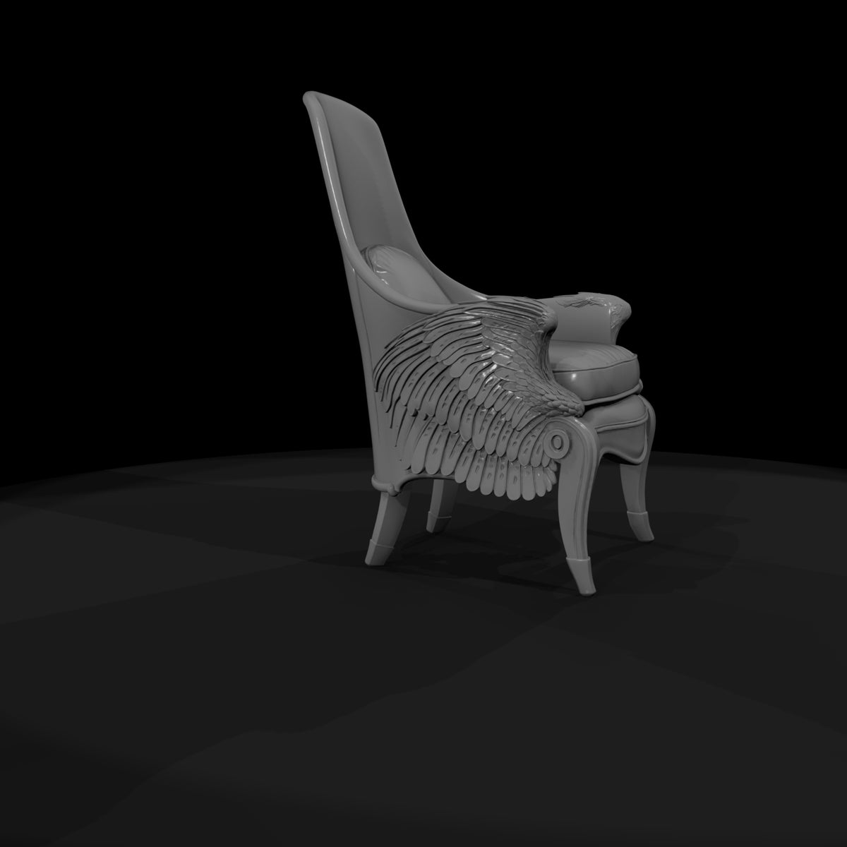 neoclassical-wingback-armchair