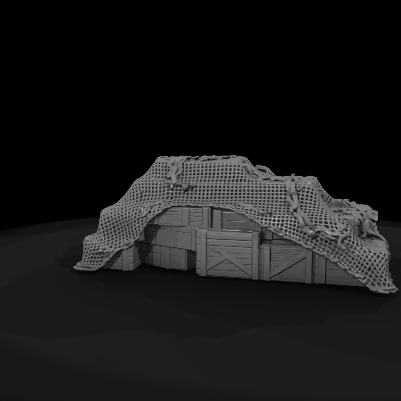 mil-118-ww2-pacific-netting-covered-dump
