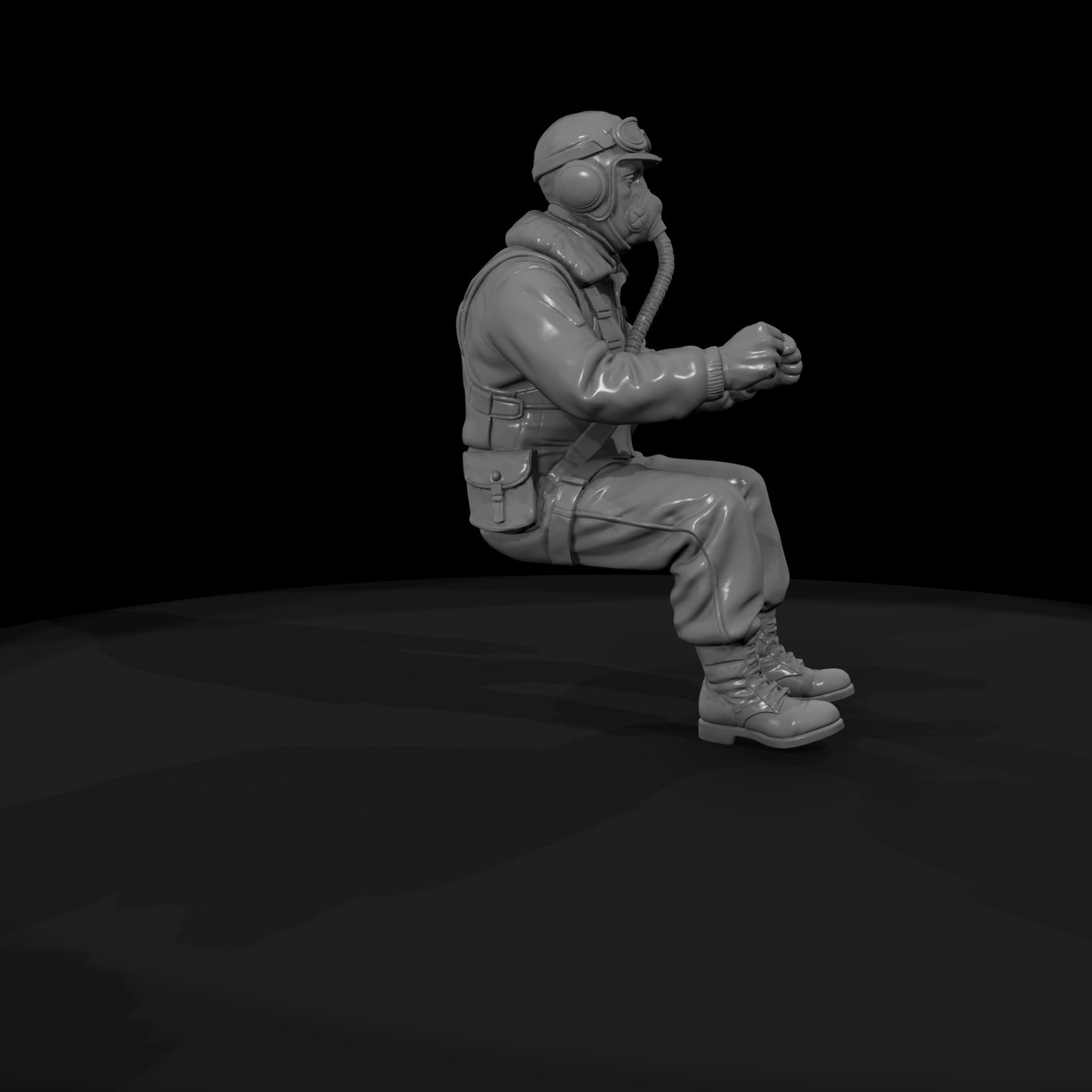Ww2 Usaaf 043 Wwii U S Army Air Forces Pilot Figur