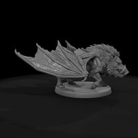 stylized-fantasy-winged-war-boar-3d-miniature-ftbb — thumbnail 7