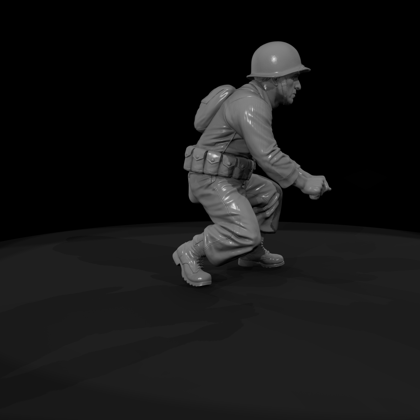 Ww2 Usmc 051 Wwii U S Marine Corps Mortar Crewman