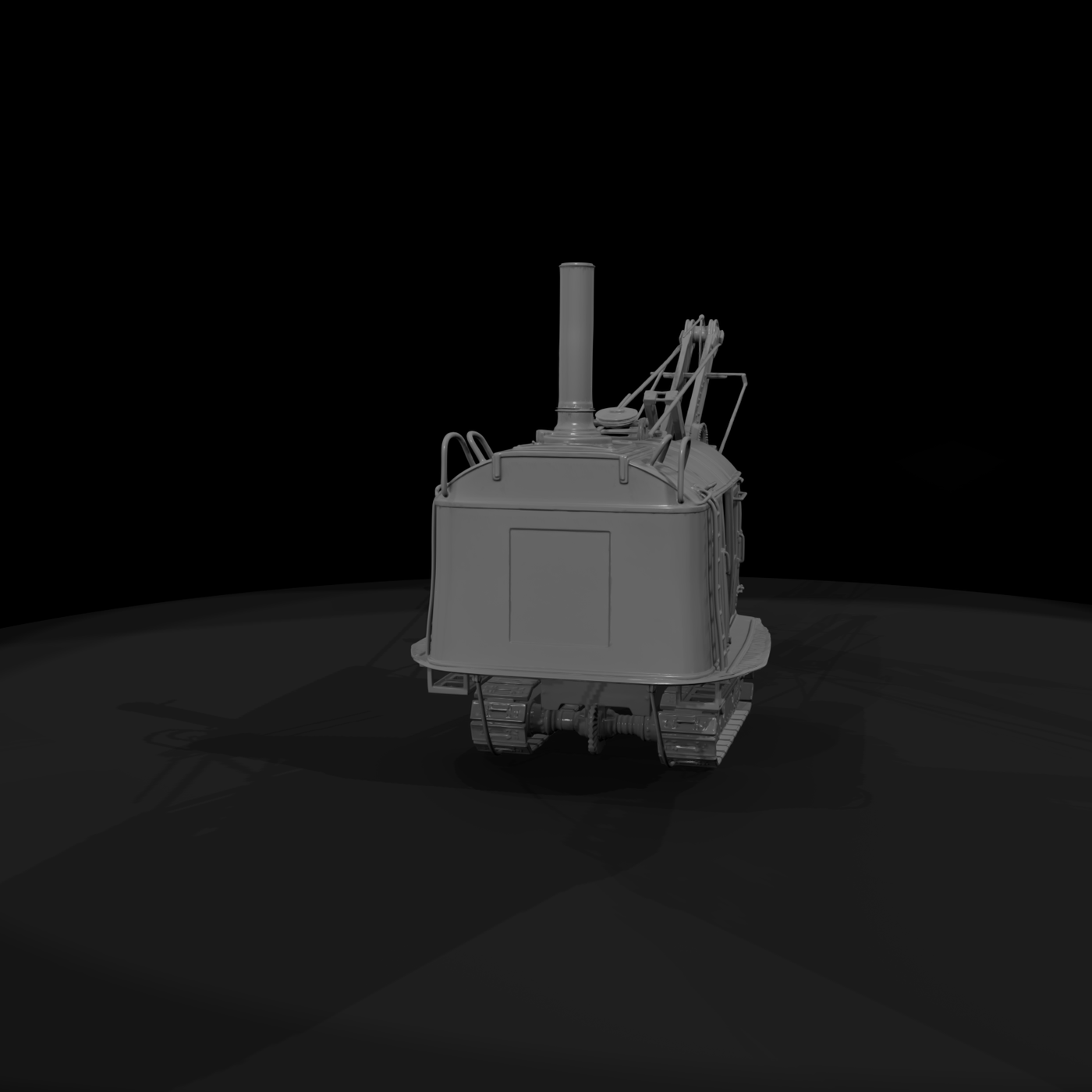 Vintage Steam Shovel Excavator
