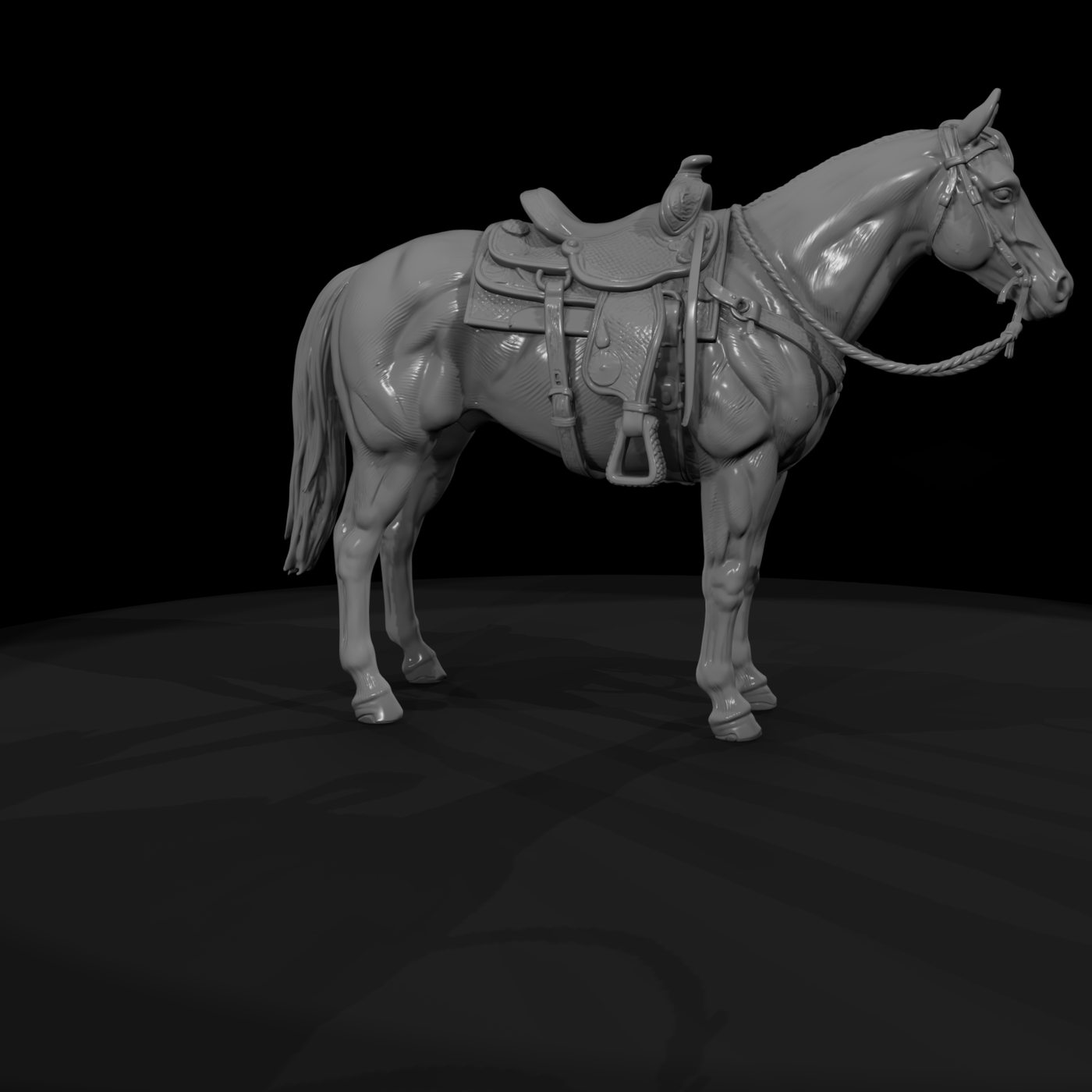 Ww 0284 Animal Saddle Horse