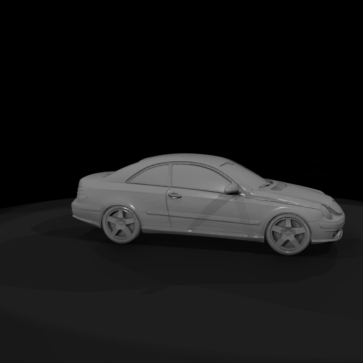 Luxury Two-Door Coupe — Model & Railways