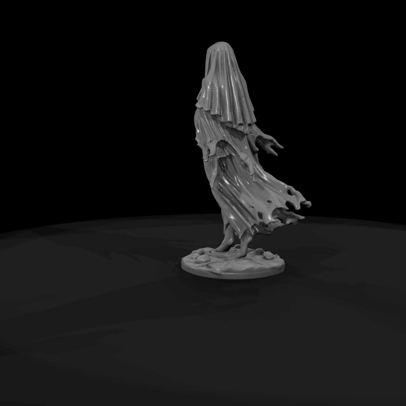 The White Lady Veiled Ghost