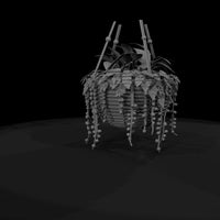 low-poly-hanging-planter-3d-printable-miniature-441027 — thumbnail 8
