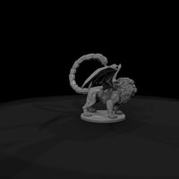 unpainted-resin-manticore-3d-tabletop-miniature-km — thumbnail 7