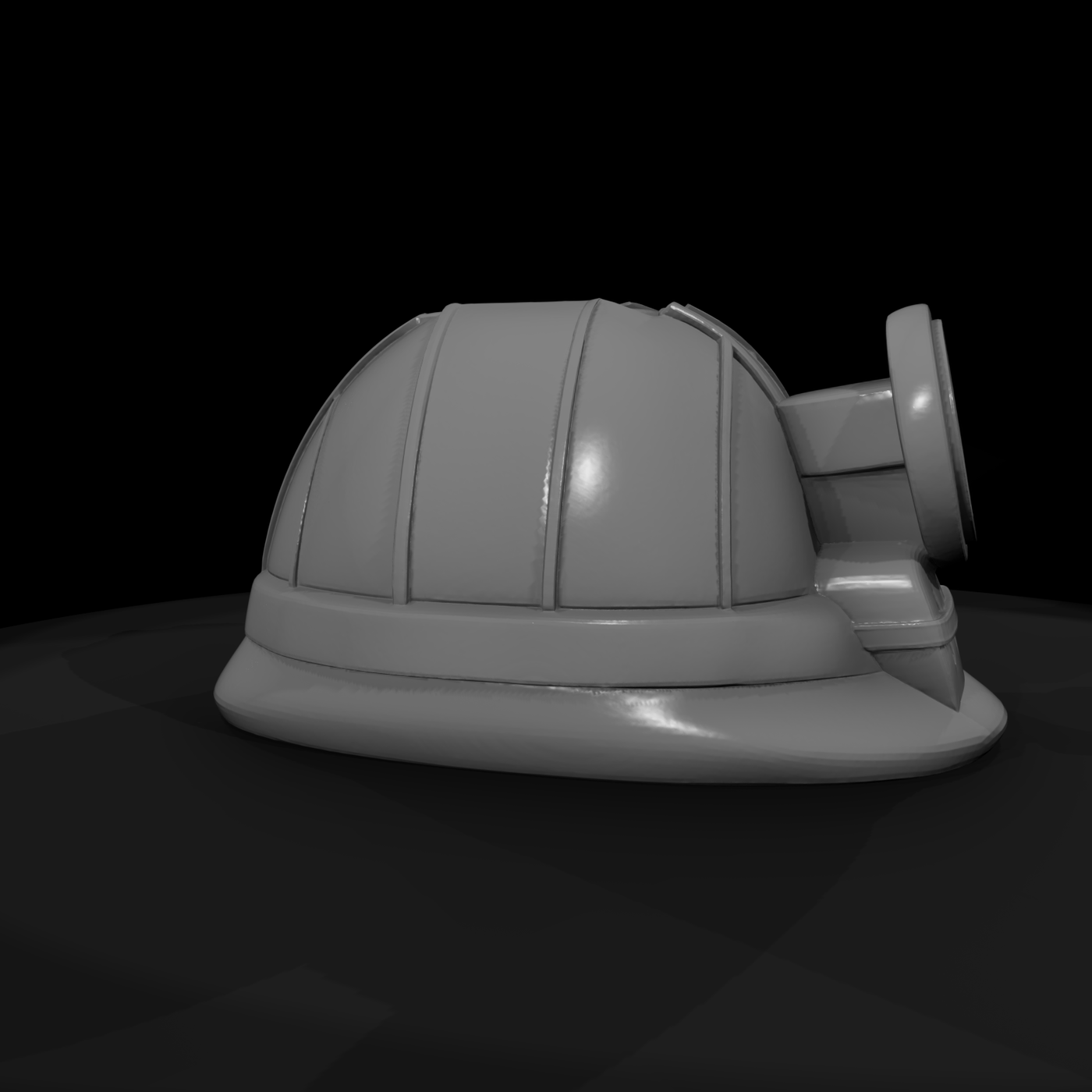 Miner's Hard Hat with Headlamp — Accessory
