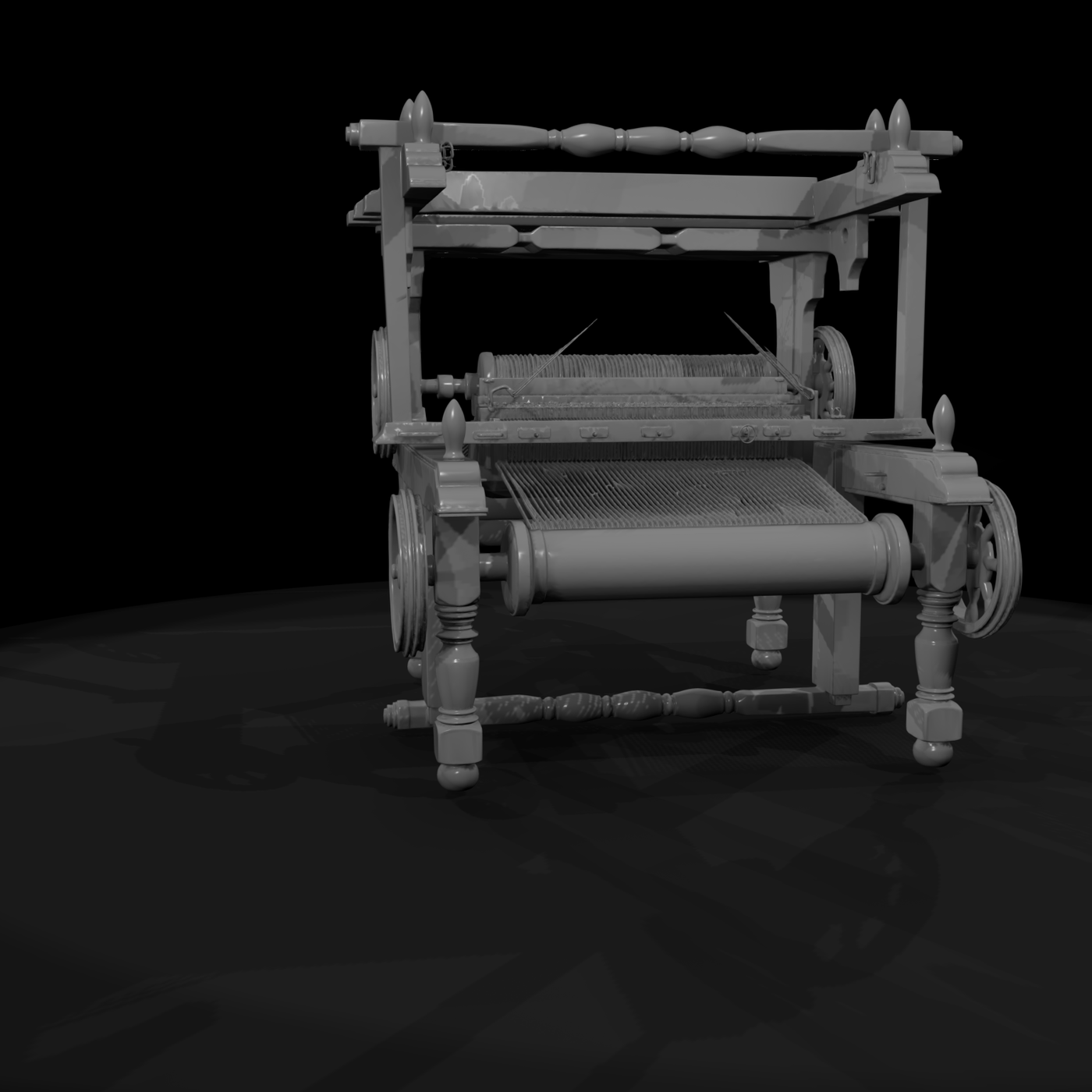 Antique Floor Loom
