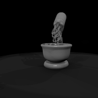Low-Poly Kitchen Stand Mixer — thumbnail 8