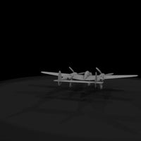 p-38-lightning-twin-boom-wwii-fighter-miniature-level-2-detail-012281 — thumbnail 7