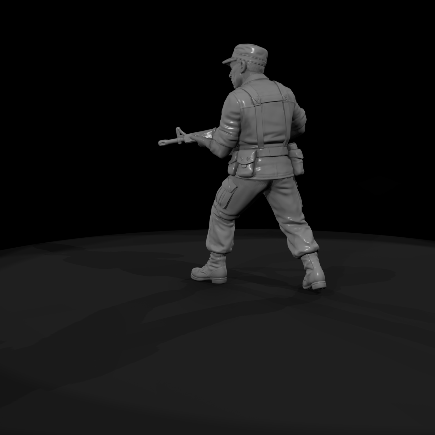 Vn Army 081 Vietnam U S Army Rifleman Figure