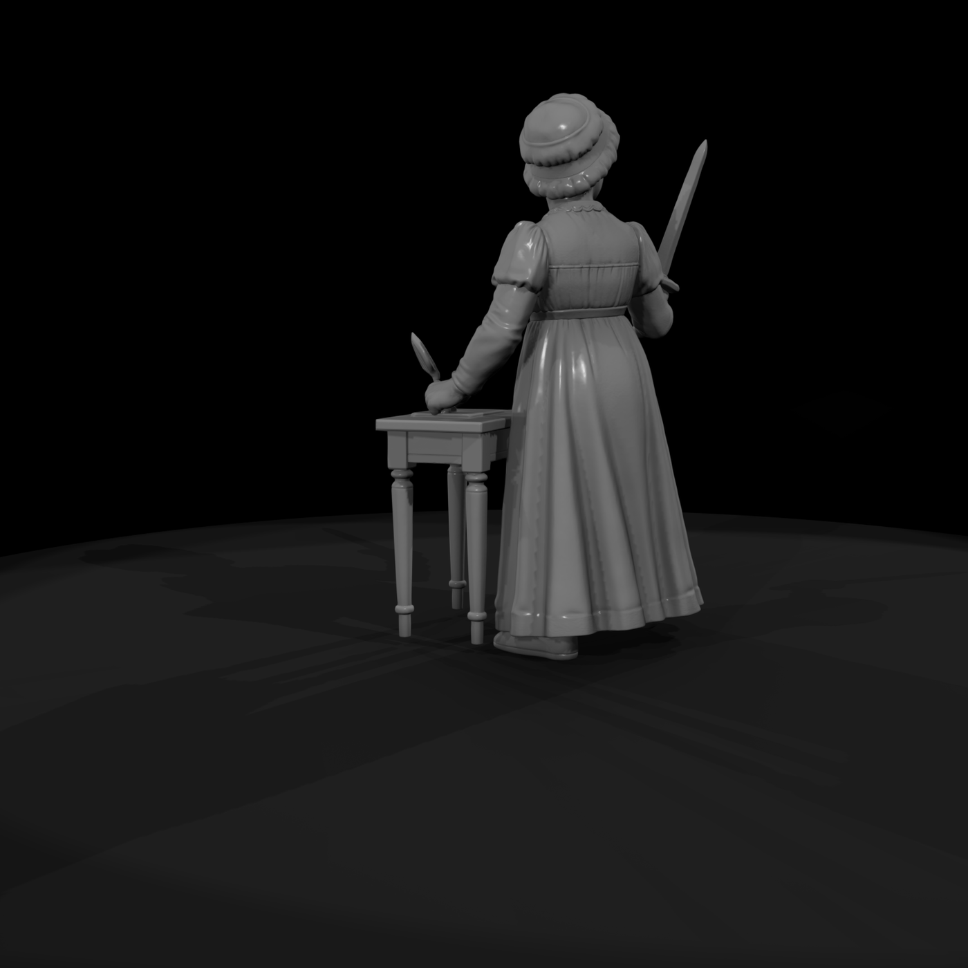 Hist 0157 Historical Jane Austen Miniature Figure