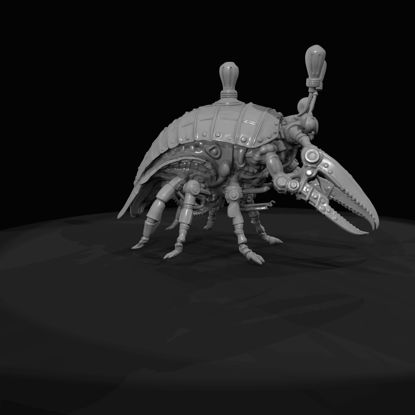 nightmare-clockwork-creatures-clockwork-mantis-shr
