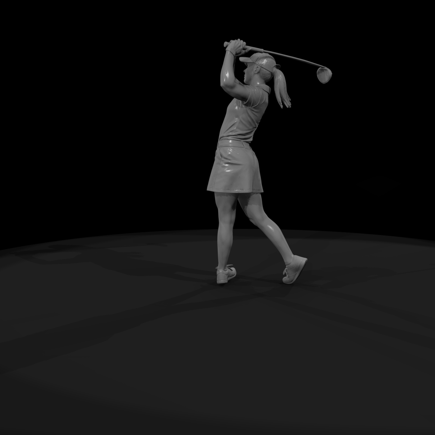 0083 Sports Golfer F Driver
