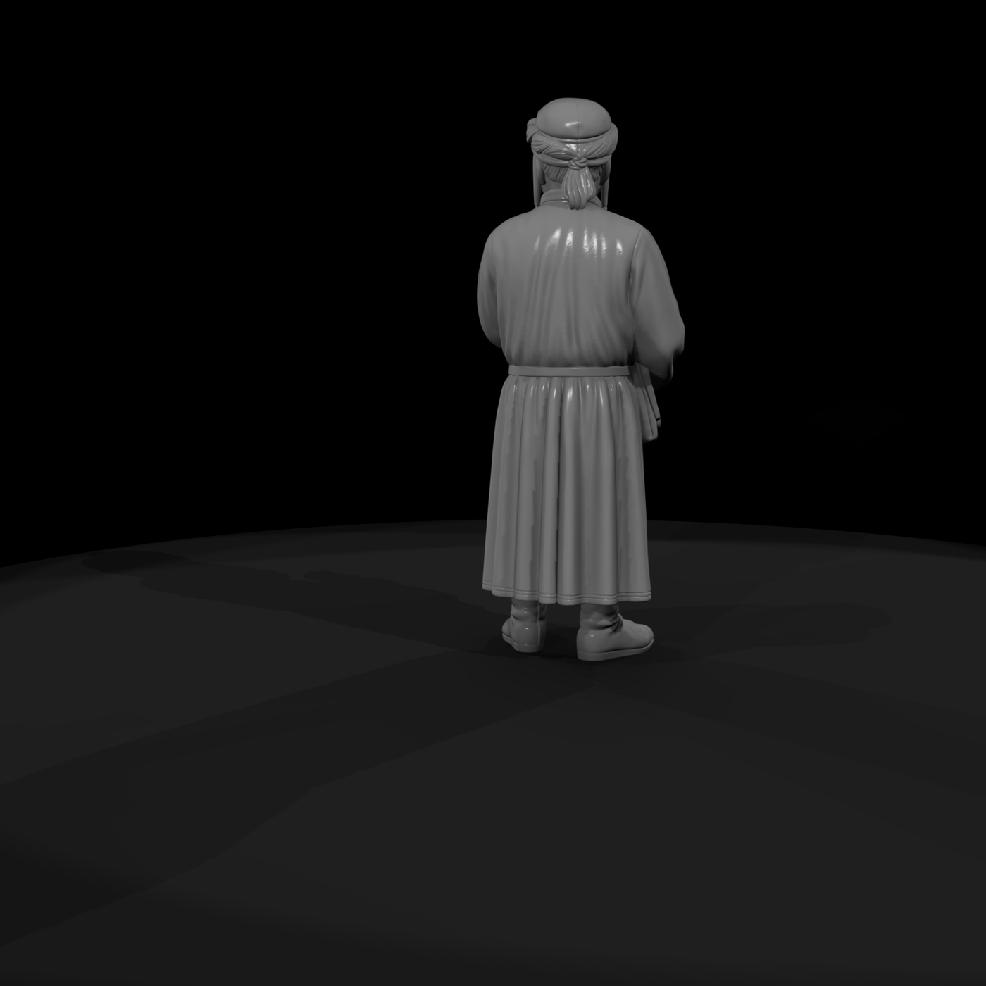 Hist 0138 Historical Dante Alighieri Miniature Fig