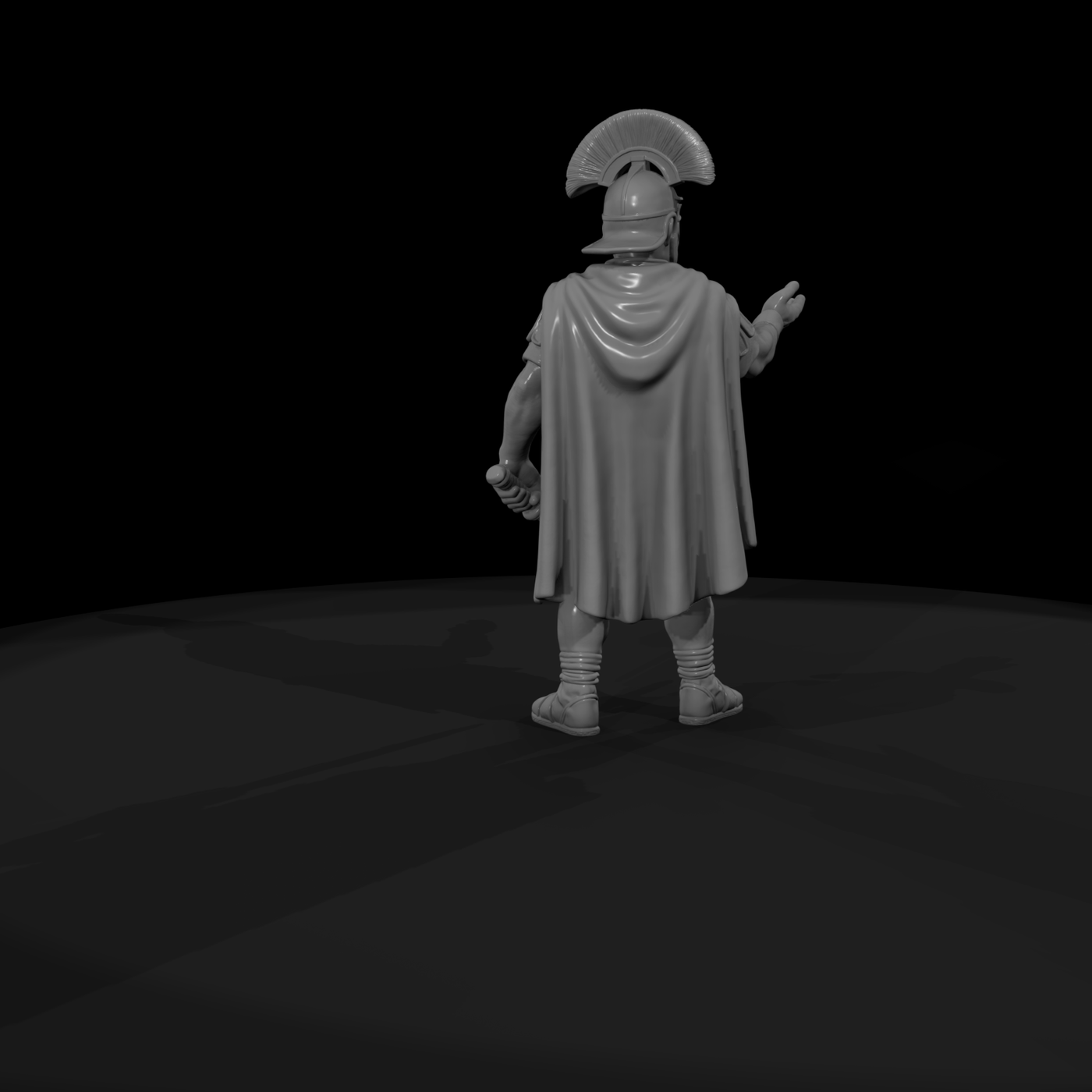 Hist 0206 Roman Legionary Centurion Miniature Figu