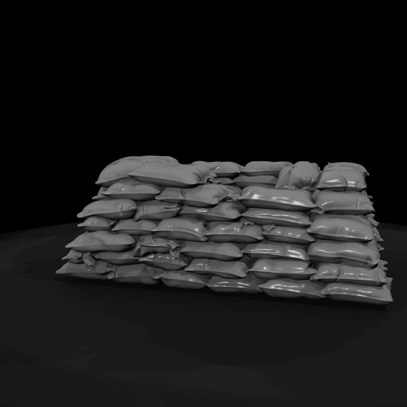 Mil 117 Ww2 Pacific Sandbag Stockpile