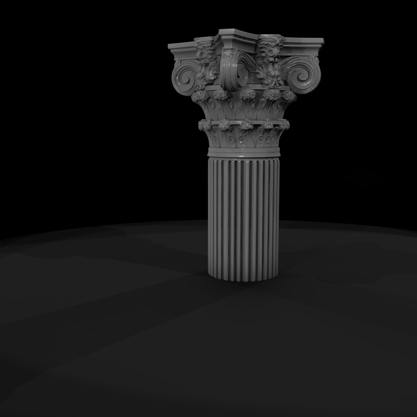Corinthian Column Capital — Classical