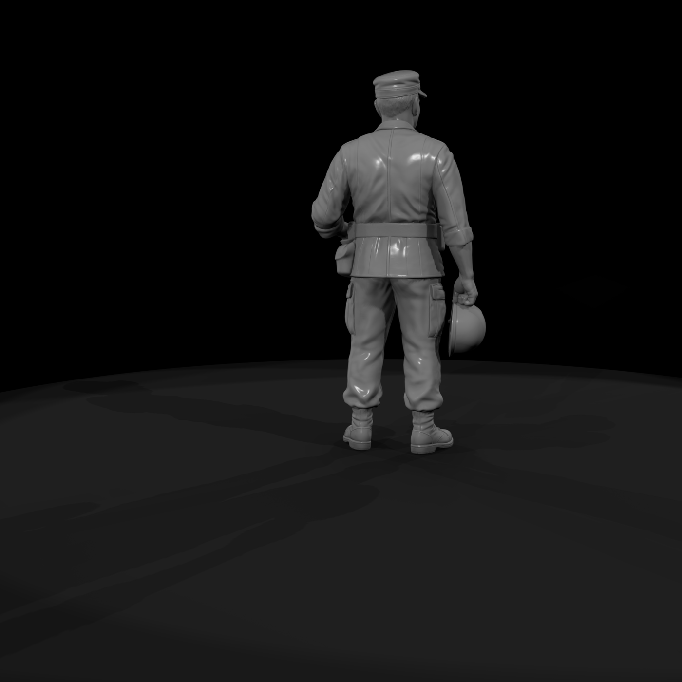 Vn Army 032 Vietnam U S Army Resting Soldier Figur