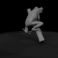 stylized_3d_tree_frog_on_branch_chjuomkt — thumbnail 7