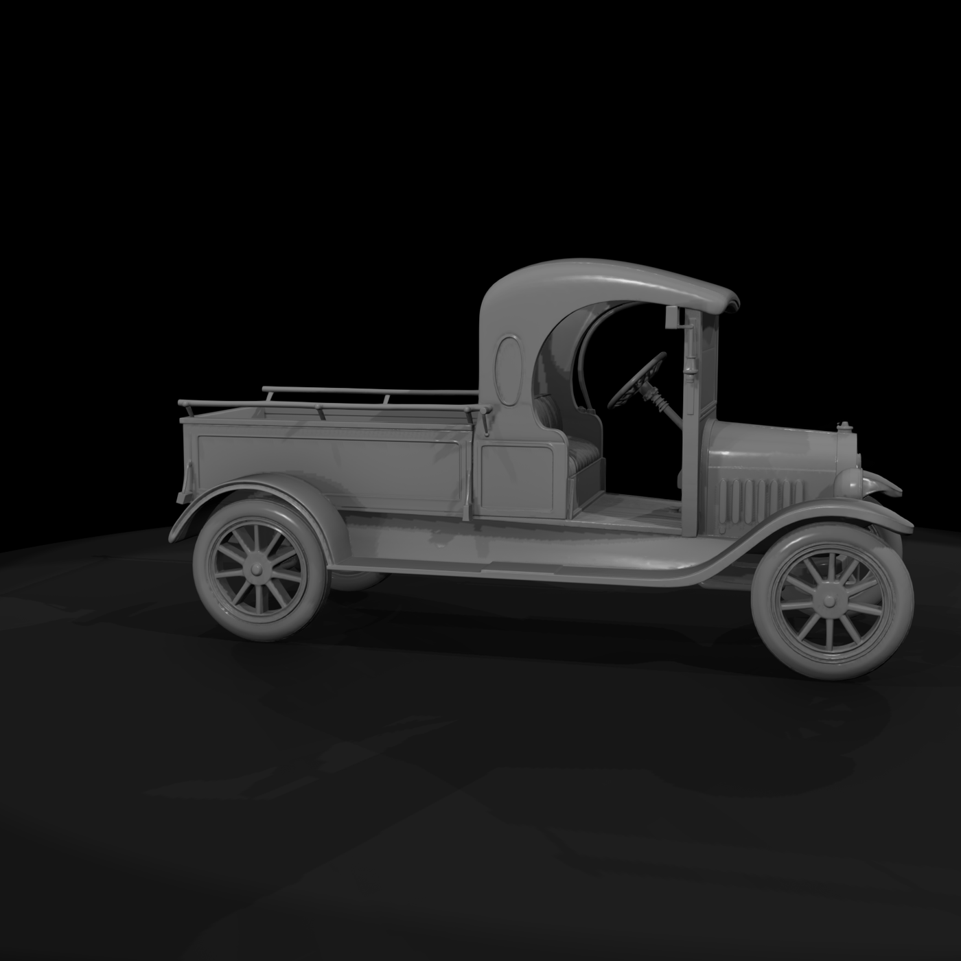 Vintage 1920s Pickup Truck