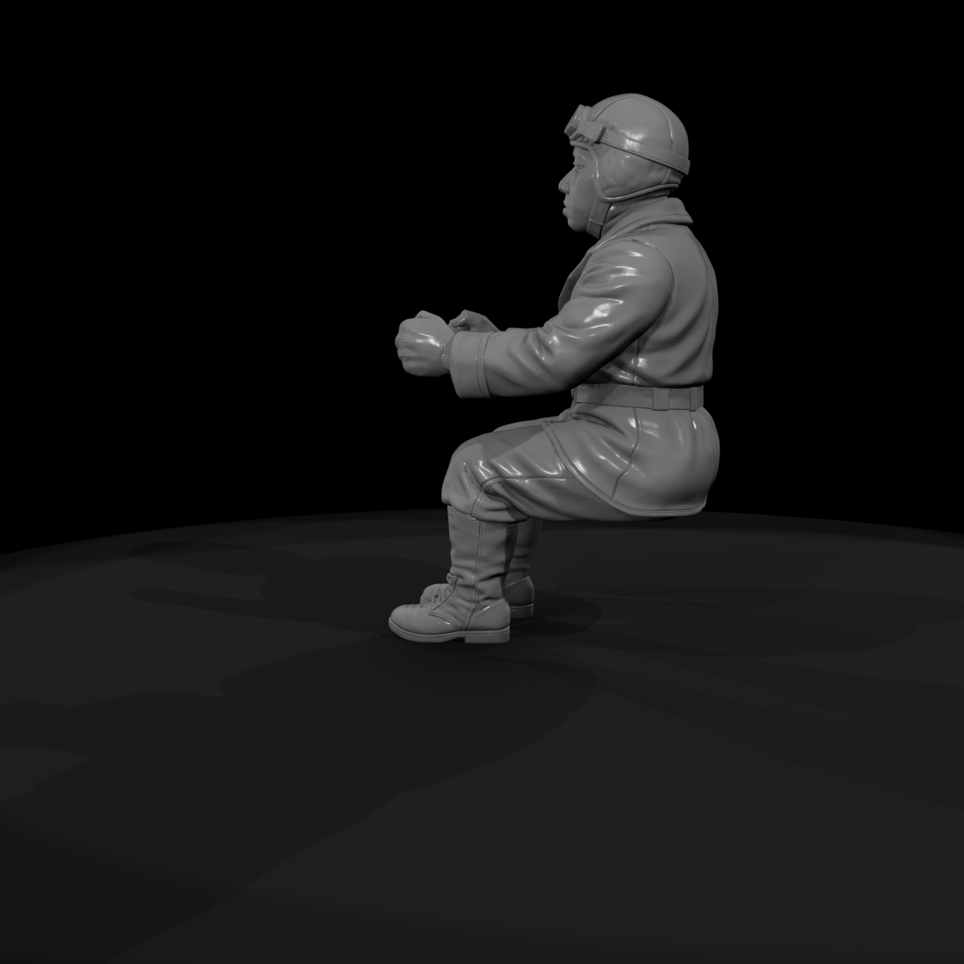 Hist 0185 Historical Bessie Coleman Miniature Figu