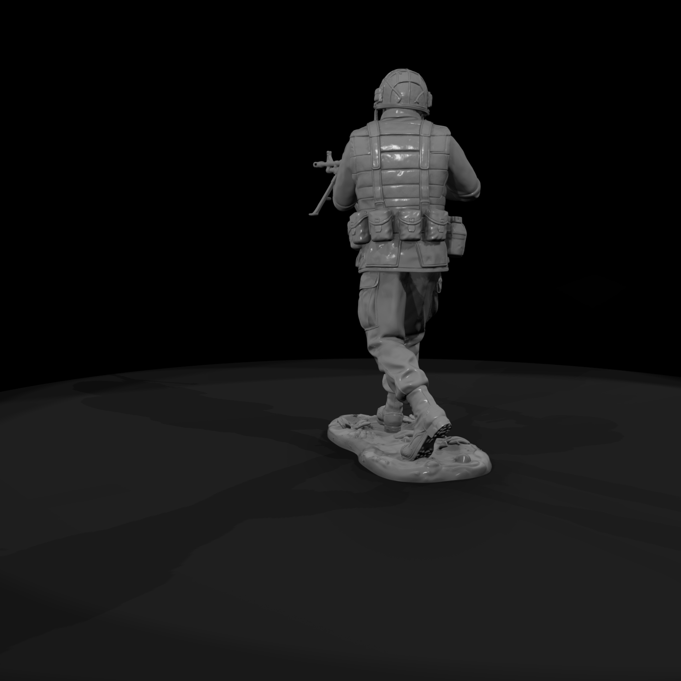 Vnh 038 United States Marine M60 Gunner