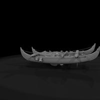 stylized-weathered-polynesian-outrigger-canoe-3d-m-3391ac — thumbnail 8