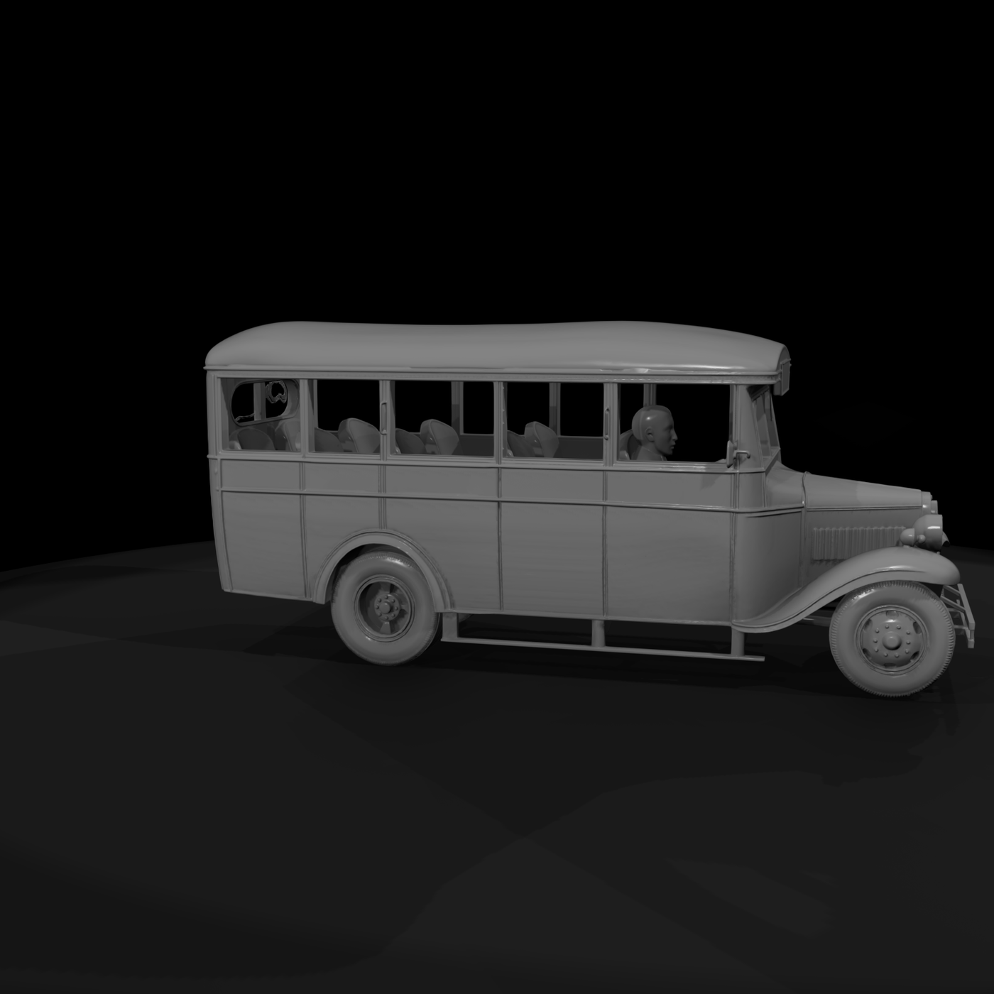 Vintage Private Bus Coach