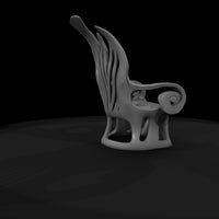 flame-accent-armchair-stylized-miniature-chair-for-dioramas-layouts-387914 — thumbnail 8