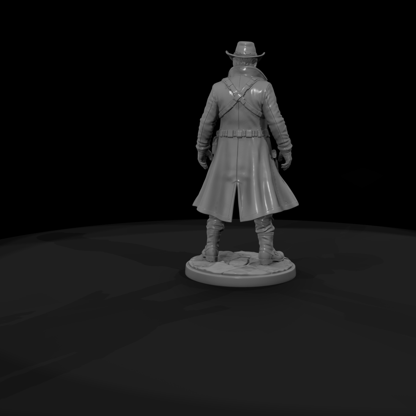 Old West Gunslinger Drifter